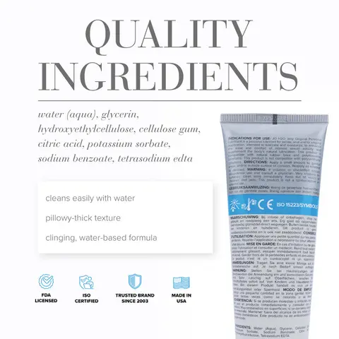 JO H2O Jelly Water-Based Lubricant 4 oz.