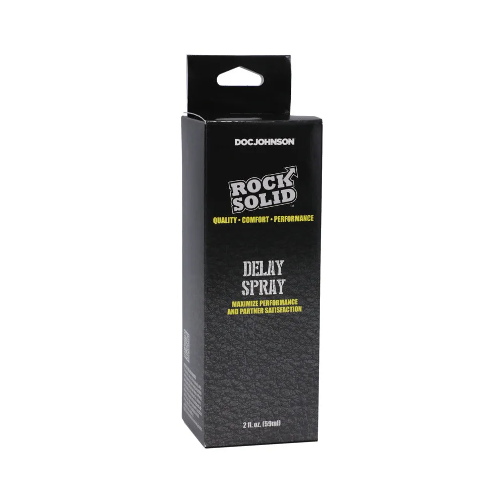 Rock Solid Delay Spray 2 oz.