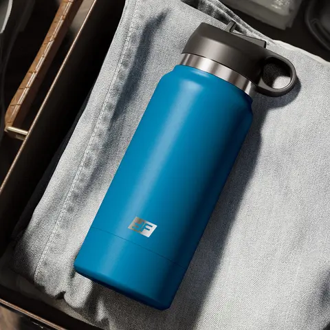 PDX Plus Fuck Flask Private Pleaser Discreet Stroker Blue Bottle Brown
