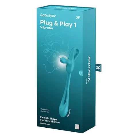 Satisfyer Plug and Play 1 Blue-Green