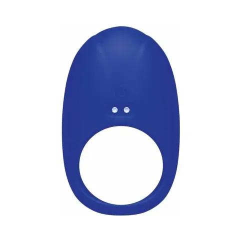 Me You Us Signature The Vibrating Couples Ring in Blue