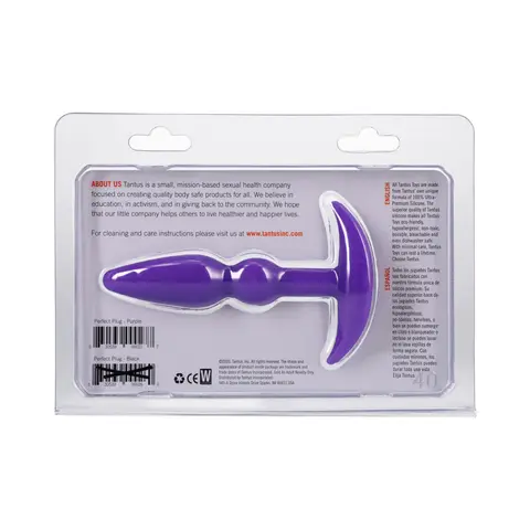 Tantus Perfect Plug Anal Plug Lilac
