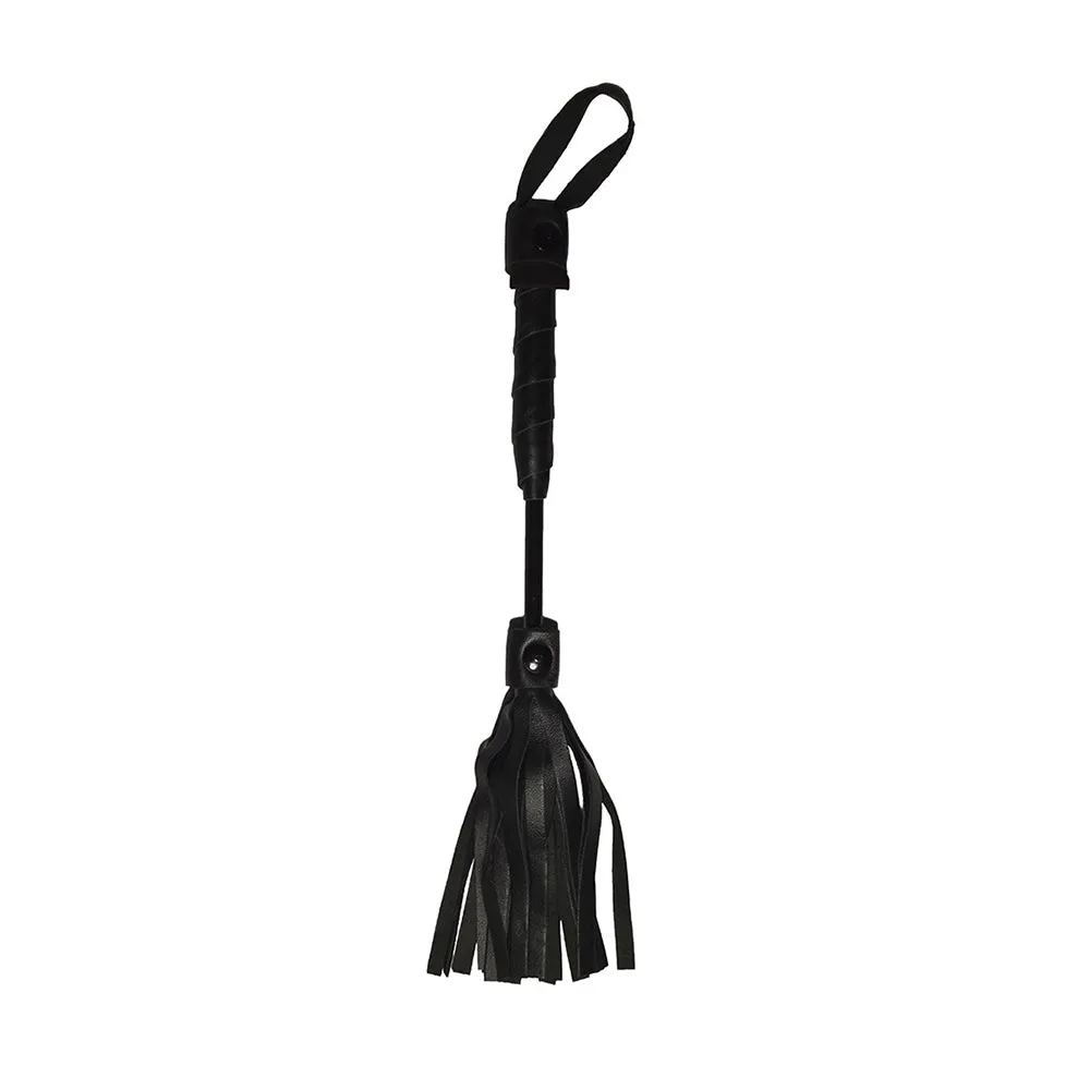 Me You Us Mini Flogger in Black