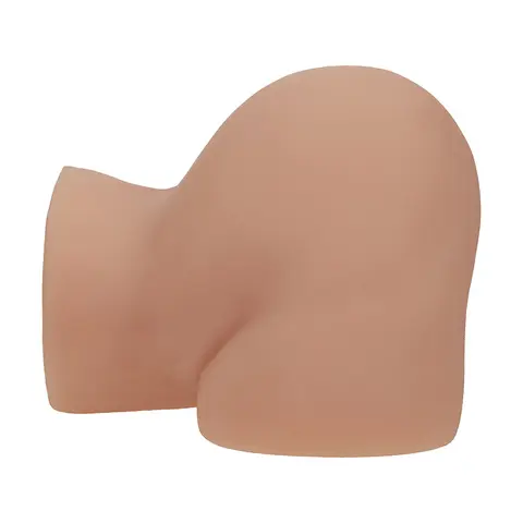 Xkin Bodyforms Lux Arden Dual Entry Vibrating Masturbator Tan
