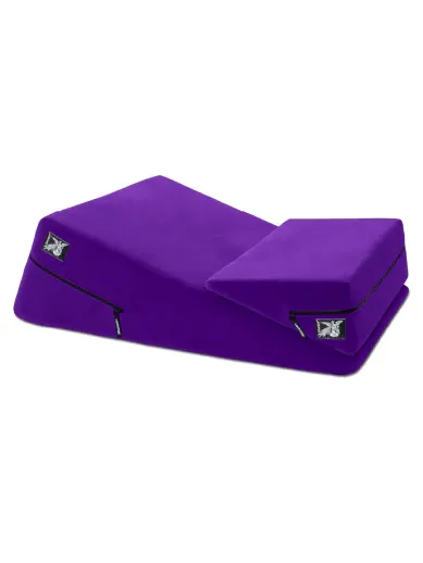 liberator wedge ramp combo sex positioning pillows - purple