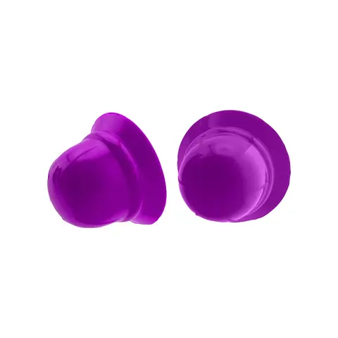 Hunkyjunk Nano Nips "Just The Tip" Nipple-Nubs Purple Silicone