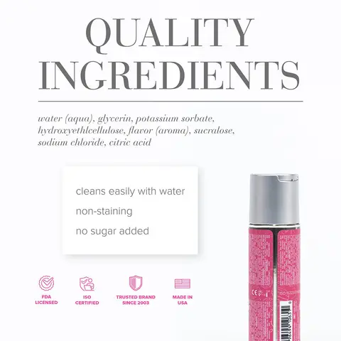 JO Candy Shop Cotton Candy Flavored Water-Based Lubricant 2 oz.