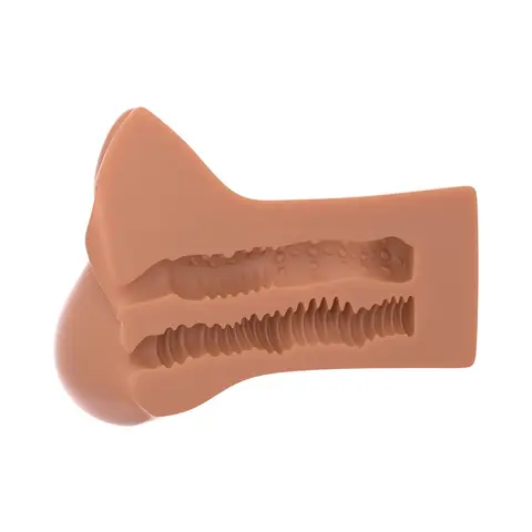 PDX Plus Pick Your Pleasure Stroker XL in Brown