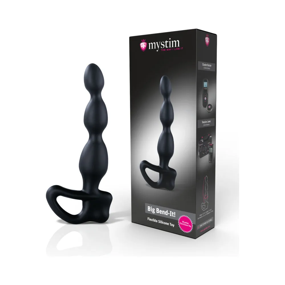 Mystim Big Bend-it E-Stim Flexible Prostate Stimulator