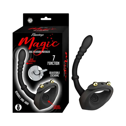 Magic Dual Pleasure Massager Black