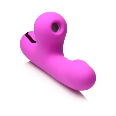BANG! Mini Suction Rabbit Vibrator in Purple