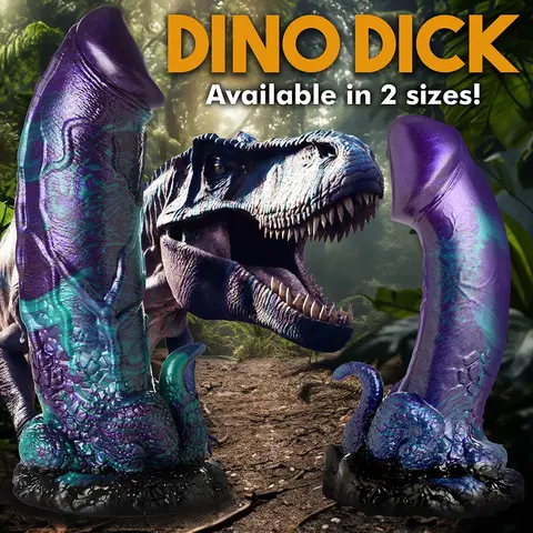 Creature Cocks Dino Dick Dinosaur Silicone Dildo L