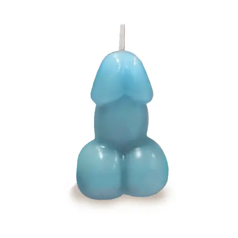 Eden's Penis Candle in Blue