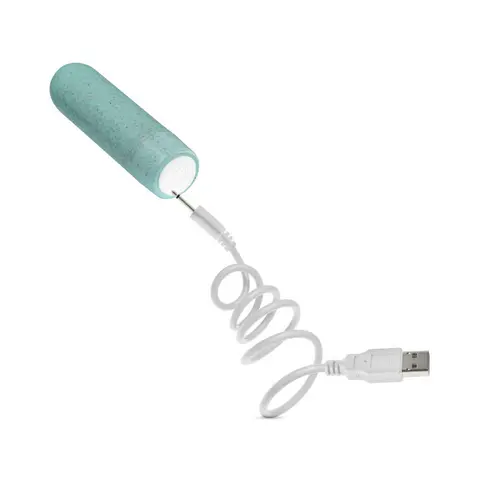 Gaia Eco Rechargeable Bullet Vibrator in Aqua