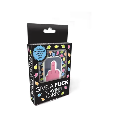 FU Middle Finger Waterproof Playing Cards