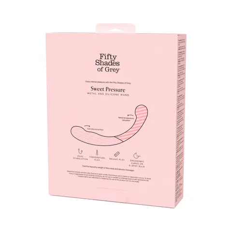 Fifty Shades of Grey Sweet Pressure Silicone & Metal Wand