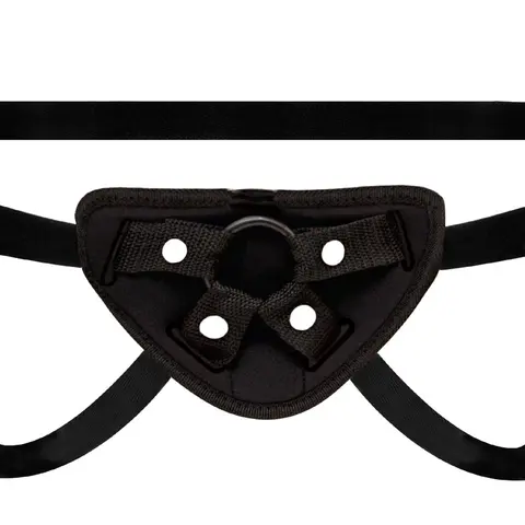 Lux Fetish 3pc Strap-on Pegging Trainer Set with Vibrating Dildo