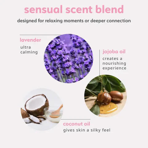 Sensual Body Oil – Lavender Vanilla Massage Oil