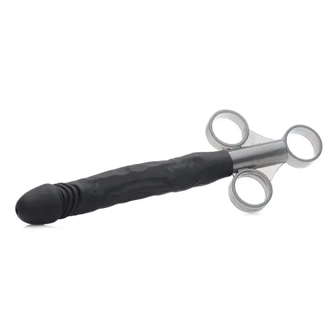 Master Series Jizz Shooter Silicone Dildo Lube Launcher