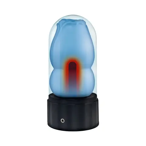 Delite Heated Rose Masturbator in Blue