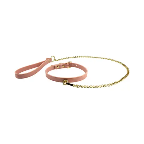 Temptasia Ardor Collar & Leash in Pink