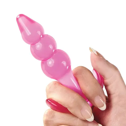 Adam & Eve Bumpy Bubbles Anal Plug (Bag Packaging)