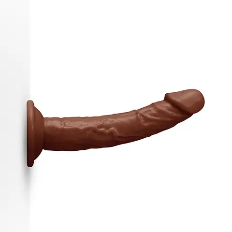 Together Tones 6.75 in. Realistic Dildo in Dark