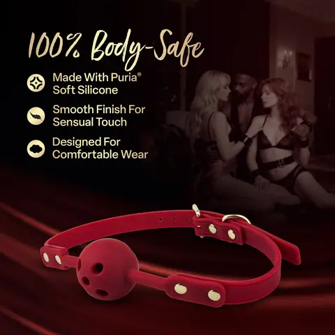 Temptasia Ardor Ball Gag in Red