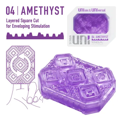 Tenga Uni in Amethyst