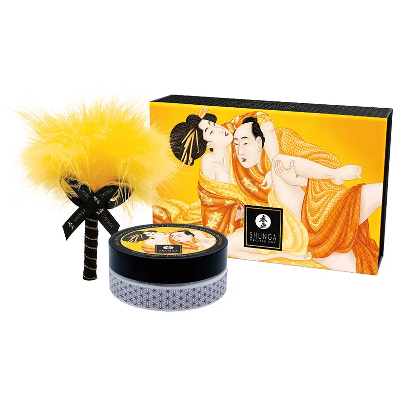 Shunga Kissable Massage Powder Luscious Mango 2.65 oz.