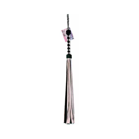 Flog Her Suede Flogger Pink/Black