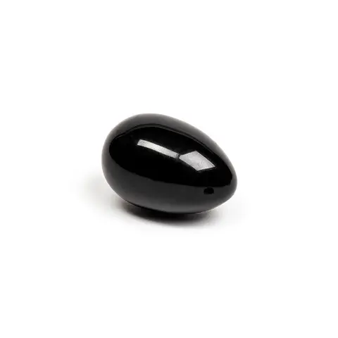 Chakrubs Xaga Yoni Egg Obsidian (drilled)