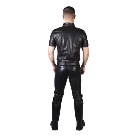 Prowler RED Leather Jeans Black 36 in.