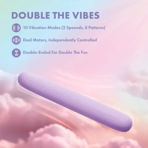 Play With Me Silicone Double Ended Vibrator