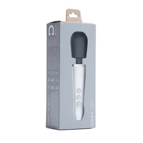 Doxy Go Travel-Sized Wand Massager