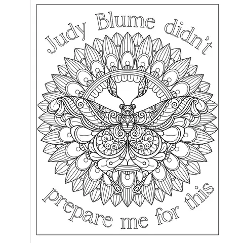 F*ck Menopause: A Sweary Coloring Book of Calming Mandalas for Cooling the Fire Within