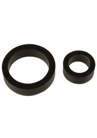 TitanMen® Silicone Cock Rings - Double Pack