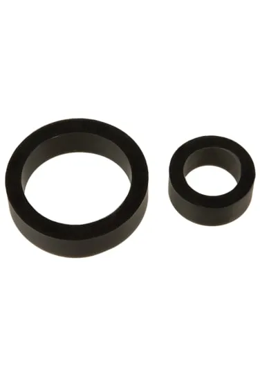 TitanMen® Silicone Cock Rings - Double Pack