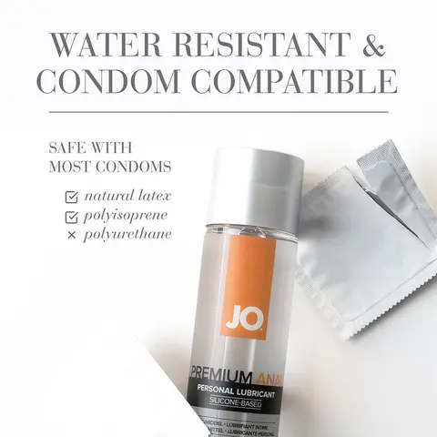 JO Premium Anal Original Silicone-Based Lubricant 2 oz.