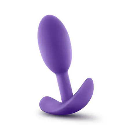 Luxe Wearable Vibra Slim Plug Small in Purple