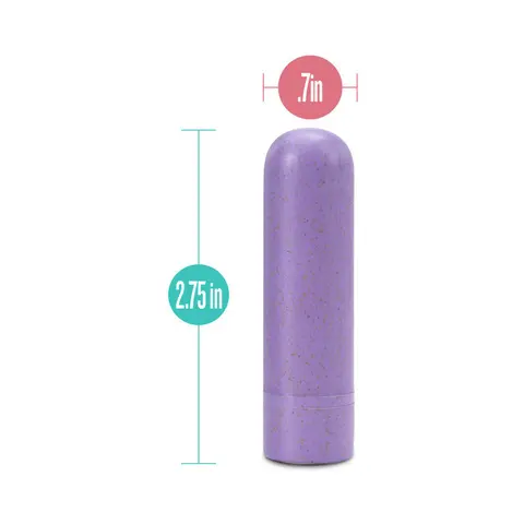 Gaia Eco Rechargeable Bullet Vibrator in Lilac