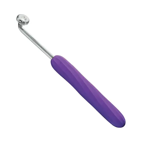 Master Series Elektra Rechargeable E-Stim Wand in Purple