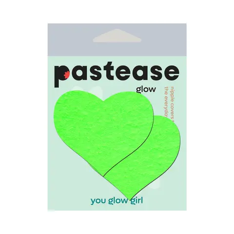 Pastease Love: Glow-in-the-Dark Hearts Pasties