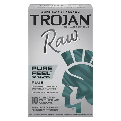 Trojan Raw Condoms 10-Pack