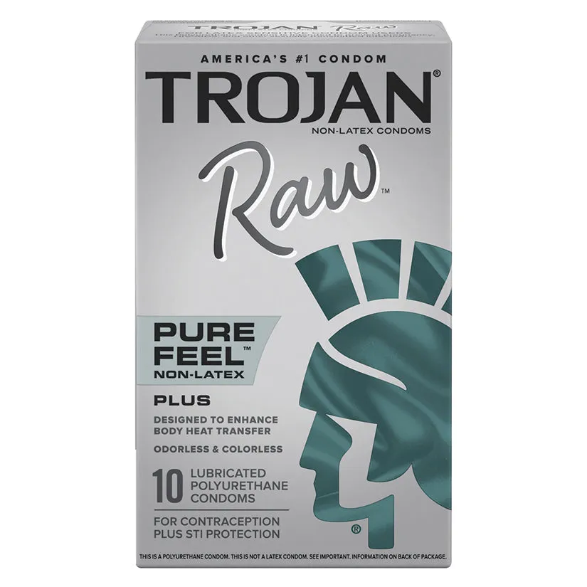 Trojan Raw Condoms 10-Pack