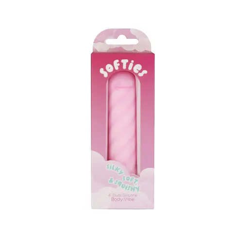 Softies Dual Layer Bullet 4 in. in Pink