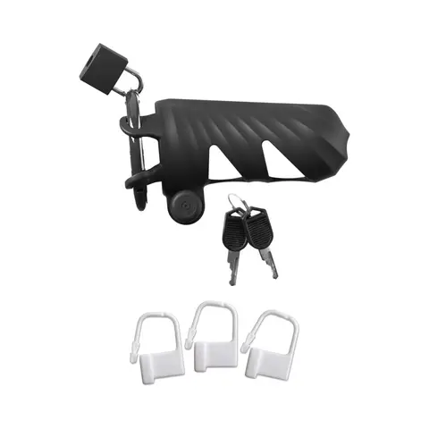 Fantasy C-Ringz Remote-Controlled Vibrating Cock Blocker Black