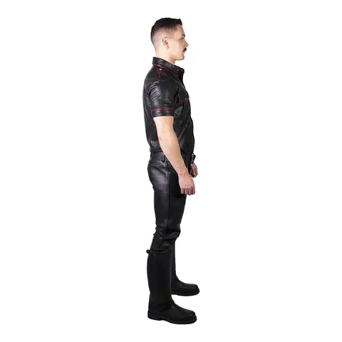 Prowler RED Leather Jeans Black 36 in.