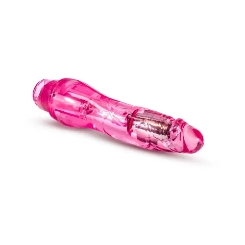 Naturally Yours Fantasy Vibe Realistic 8.5 in. Vibrating Dildo in Pink