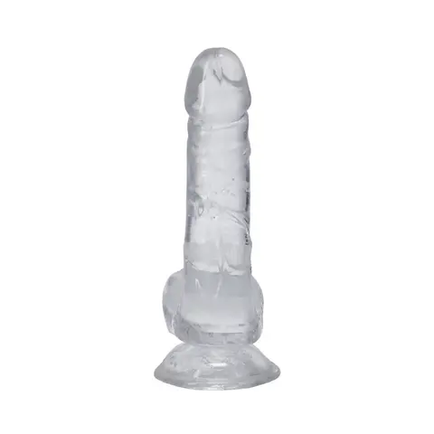 Doc Johnson Dick In A Bag 6 in. Dildo Clear